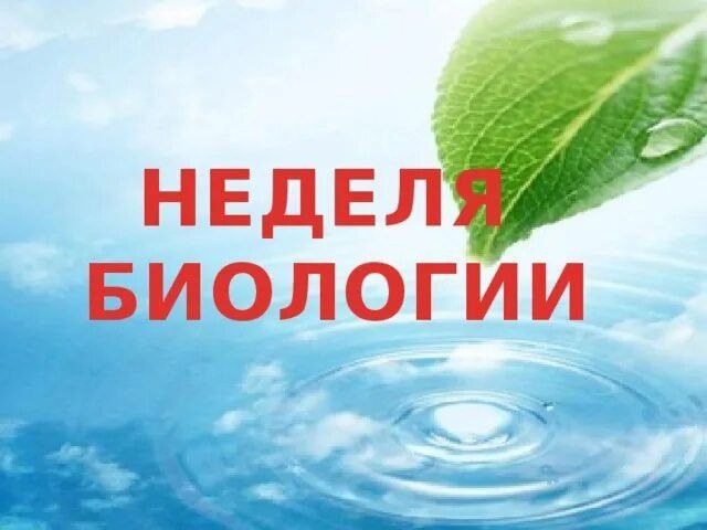 Неделя биологии.